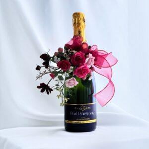 Champagne  &  クラシカルレッドBouquet（Jstyleチャームブーケ④）