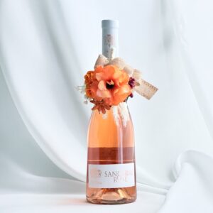 Rose wine　&  陽だまりのオレンジBouquet（グラチャモ ①）