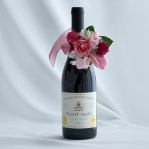 Red wine　&  ローズ・ハーモニー Bouquet（グラチャモ ②）