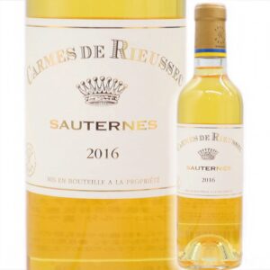Carmes de Rieussec 2016 （カルム・ド・リューセック 2016 ）375ml【セカンド】